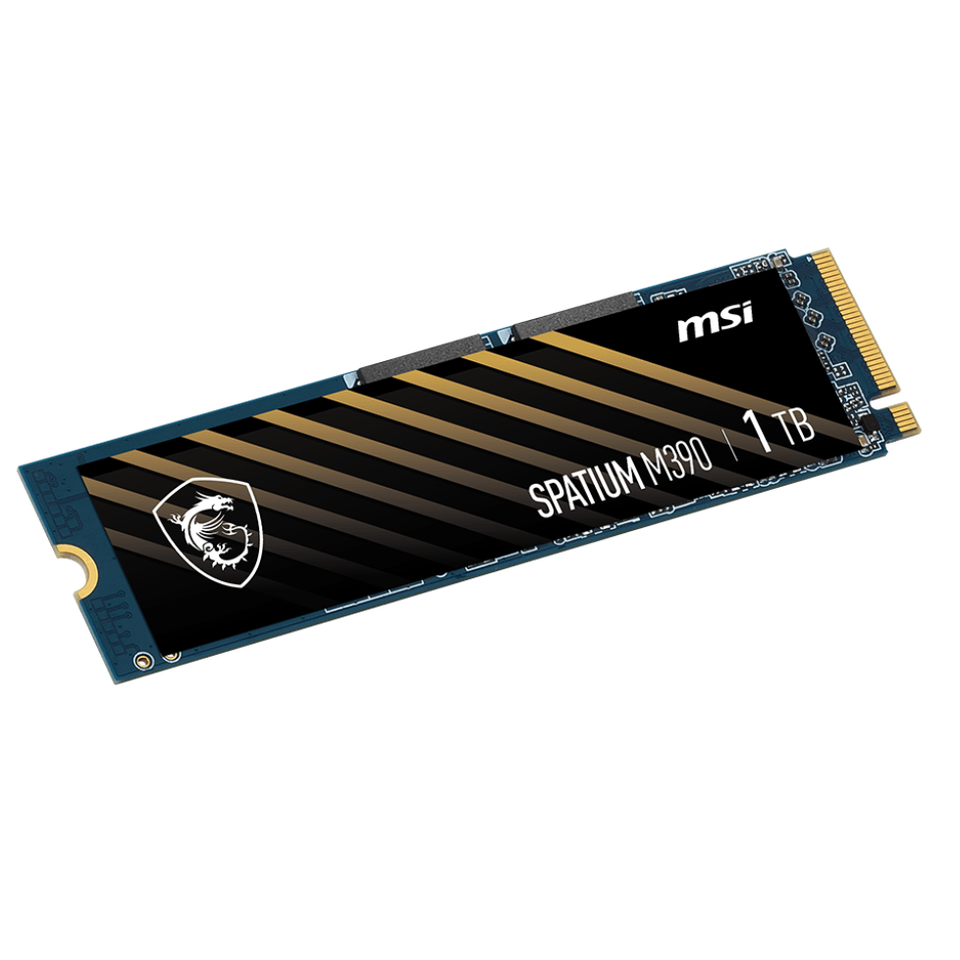 MSI SPATIUM M390 NVMe M.2 1TB Internal Solid State Drive - Thumbnail 2