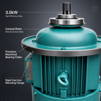 ZD1 3.0KW 380V Motor Hoist Rem Rotor Kerucut Nanjing High Speed Gear