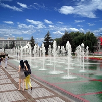 personnalisé extérieur interactif fontaine sèche matrice Plaza sol fontaine d'eau 304SS buses système de contrôle de la musique Programmable