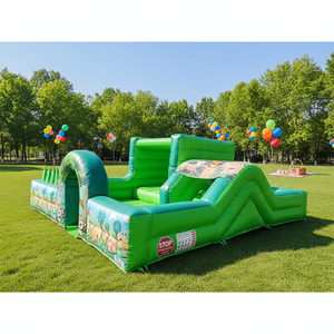 Château gonflable personnalisé pour parc de jeux, avec <span class=keywords><strong>piscine</strong></span> <span class=keywords><strong>à</strong></span> <span class=keywords><strong>balles</strong></span> et toboggan, pour enfants - Product Image 1