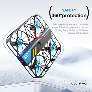 <span class=keywords><strong>Drone</strong></span> 2025 <span class=keywords><strong>Mini</strong></span> V37 PRO 4K HD avec double caméra en plastique, pliable à 360°, format <span class=keywords><strong>de</strong></span> <span class=keywords><strong>poche</strong></span>, quadricoptère avec contrôle gestuel pour enfants et débutants - Product Image 4