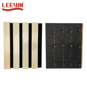 Panneau acoustique en bois de mélamine, 10 pièces, panneaux, plafond - Product Image 2