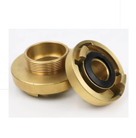Matériau en laiton DN40/DN50/DN65/DN80 cuivre Storz adaptateur femelle BSP filetage raccords allemagne Stroz filetage femelle ad
