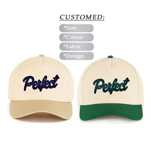 Unisex 5-Panel personalizado imprimible sublimación algodón organizador portador deportivo imagen estilo 2 tonos sombrero gorras de béisbol - Product Image 1