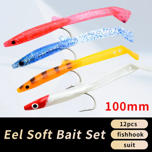 Esche da Pesca in plastica morbida da 10cm 3.7g <span class=keywords><strong>esca</strong></span> Pesca <span class=keywords><strong>per</strong></span> esche morbide con <span class=keywords><strong>esca</strong></span> di mare - Product Image 3