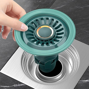 Évier de cuisine en plastique Crépine U-Trap Tuyau Lavabo Égouttoir en plastique Baignoire Évier <span class=keywords><strong>Bouchon</strong></span> Pop-Up Baignoire <span class=keywords><strong>Bouchon</strong></span> Avec Crépine - Product Image 6