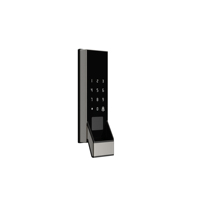 Serrure de porte intelligente Tuya avec contrôle par application, déverrouillage RFID/NFC, empreinte digitale, en alliage d'aluminium, pour portes extérieures en acier/aluminium/bois
