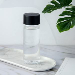 Bouteilles d'eau et de jus Voss en plastique PET vierge de qualité alimentaire, cylindriques transparentes, 500 ml et 550 ml - Product Image 5