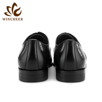 Chaussures Oxford élégantes en cuir véritable, couche supérieure en cuir de vache souple et confortable, faites à la main, imperméables et durables