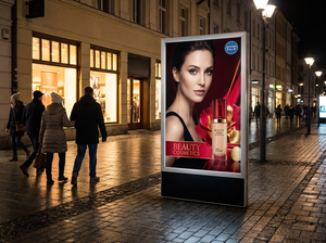 Panel Lenticular Personalizado Lentiprint Hecho en Alemania, 118X175cm, 40 LPI, Retrato, CLP/Backlit Estándar, Marco Plateado Opcional - Product Image 5