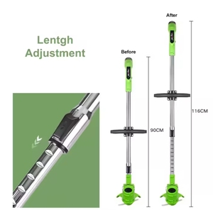 Podadora de Césped Eléctrica Inalámbrica Industrial de 21V 4.0Ah, 3 en 1, Podadora de Jardín, Cortadora de Maleza y Cortadora de Césped, Cuchilla Metálica OEM Personalizable - Product Image 3