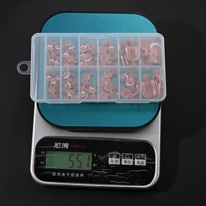 120 Uñas Postizas Cortas Cuadradas con Punta Francesa, Color Nude, Acrílicas, Reutilizables, Cobertura Completa, Extensión de Uñas - Product Image 6