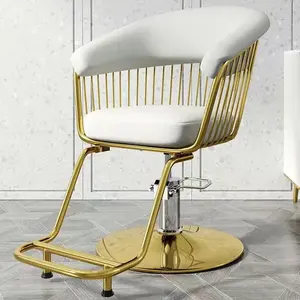 2023 JIYOU yüksek kalite salon mobilya berber dükkanı kuaför sandalyesi berber koltuğu toptan salon ekipmanları - Product Image 3