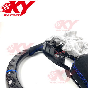 Accesorios para Automóviles Dodge Ram 1500 SRT TRX Rebel 4500 5500 2500 3500, Empuñaduras de Gamuza, Pantalla LED RPM, Volante de Fibra de Carbono - Product Image 3