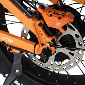 Vakole CO20 Max 750w dual motor electric bike AWD Fat Electric Bike 960Wh 20x4.0 Torque Sensor Hydraulic Disc - Product Image 5