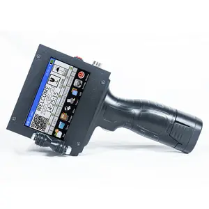 Nieuwe Handjet Printer Draagbare Code Handheld Inkjet Printer Hand Digitale Tijd Plastic Fles