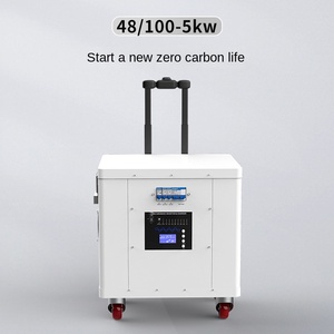 2024 nouvelle station d'alimentation portable de luxe 5KWh vente en gros 220V extérieur 10KWh alimentation générateur de panneau solaire - Product Image 3