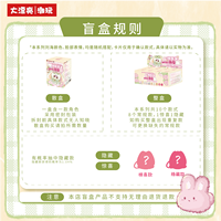 Caja Sorpresa Original de Peluche BB3 de la Serie Baby Three, Colgante de Peluche BB3 Macchiato Mini Rabbit Bag