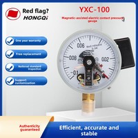 Vacuum Electrical Contact Pressure Gauge Controller Water Gas 30 VA 16 MPa Hongqi Magnetic-assisted YXC-100 Made China Dedicated