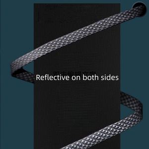 Night Running Reflective Shoelaces Glowing Luminous <b>Safety</b> Sport Elastic Polyester Durable Multi-colors Bright High <b>Light</b> - Product Image 3