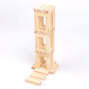 ミニサイズウッドブロックスタッキングティンバーズゲームタワー - Product Image 3