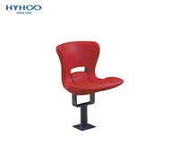 Chaise de stade en plastique pouvant accueillir de grands spectateurs de terrain de football en tribune de stade