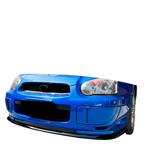 Para <span class=keywords><strong>Subaru</strong></span> <span class=keywords><strong>Impreza</strong></span> <span class=keywords><strong>WRX</strong></span> STI <span class=keywords><strong>2004</strong></span>-2005, Alerón Delantero Pulido de Polipropileno, <span class=keywords><strong>Tuning</strong></span> FEIXIAN, Instalación con Cinta Adhesiva o Tornillos - Product Image 1