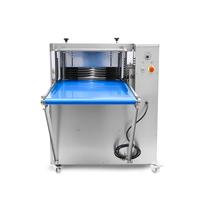 Trancheuse à viande à bande transporteuse en acier inoxydable 304, moteur en cuivre pur 3000W, 1300kg/h, lame de 350mm pour les usines de transformation de la viande