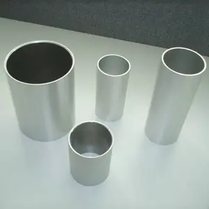 Tubo de aluminio HM redondo rectangular ovalado y otras formas fabricante de extrusión al por mayor