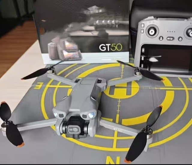 Brand NewGT50 Professional Obstacle Avoidance Drone HD Camera 5G Transmission Remote Controller With Screen