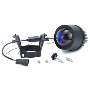Tricolor F8X gpne lloviendo conductor coche LED 3,0 pulgadas faro antiniebla bi lente - Product Image 2