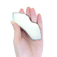 Outil de drainage lymphatique en acier inoxydable 304 avec logo personnalisé, anti-âge, pour massage du visage et du corps, soin de la peau, masseur de spa