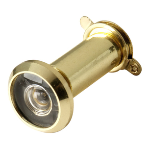 Visore per Porta 25-40 mm. Placcato in ottone (confezione blister da 1 pezzo) - Product Image 1