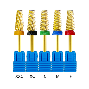 Professionnel 5 en 1 forets à ongles en acier inoxydable sécurité manucure enlèvement Gel fraise électrique <span class=keywords><strong>perceuse</strong></span> à ongles accessoire - Product Image 5