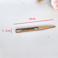 Étiquette personnalisée découpée au laser pour plantes de jardin étiquettes suspendues en bois de bambou étiquette pour plantes de jardin fleurs herbes