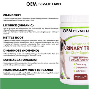 <span class=keywords><strong>Cane</strong></span> UTI prevenzione morbida mastica la vescica dell'animale domestico per il normale trattamento di infezione del tratto urinario del <span class=keywords><strong>cane</strong></span> sano rene del fegato mastica - Product Image 4