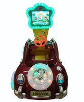 FUNPARK enfants monnayeur cheval balançoire machine 3D voiture course kiddie manèges machines de jeu vidéo