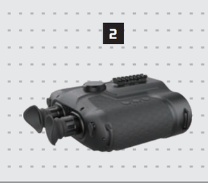 Binoculares Multifunción KONG-BE Pro de Alta Gama con Enfriamiento MWIR, Aumento de 10x, Resistentes al Agua, Alcance LRF de 12 km y Puntero Láser - Product Image 3