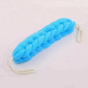 Esponja de Baño Larga de Malla de PE a Precio de Fábrica, Exfoliante, con Abundante Espuma, con Doble Cordón, para Suministros de Baño de Hotel - Product Image 2