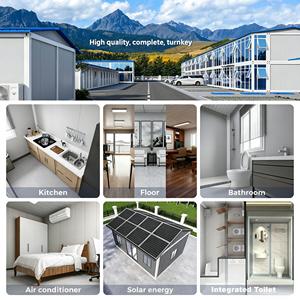 Casa Prefabricada Móvil sobre Ruedas, Moderna Casa Contenedor Modular con Interior Personalizable, Estructura de Acero para Vivienda/Oficina - Product Image 5