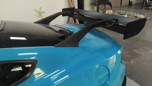 Alerón Trasero de Fibra de Carbono en Estado Nuevo para Ford Mustang, Estilo GTD Mejorado - Product Image 3