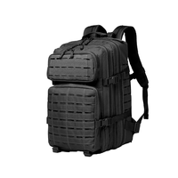 Sac à dos tactique extérieur étanche découpé au Laser 50L pour l'entraînement d'assaut Trekking pêche chasse et Camping pour la randonnée sportive