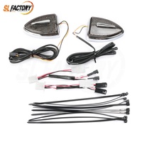 Feux de signalisation avant de moto de haute qualité, LED noirs, remplacement adapté pour Honda Goldwing GL1800 2012-2017