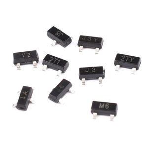 BC817ทรานซิสเตอร์ SMD J3Y S8050/846/847/850/856/<span class=keywords><strong>857</strong></span>/858/859/860A /b/c SOT-23แบบดั้งเดิม - Product Image 2