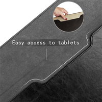 Étui pour tablette en cuir de vachette de style vintage, étui pour tablette en cuir personnalisé, étui pour tablette universel pour iPad