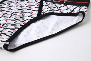 Vente en gros sous-vêtements Boxer confort homme peigné sous-vêtements en coton doux slips - Product Image 5