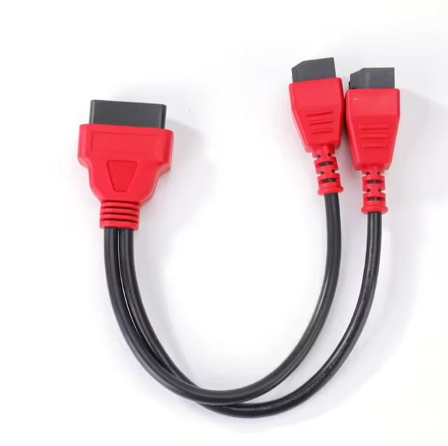 Autel DS808 OBD2 16-Pin Diagnostic Connector Interface Cable for Chrysler Jeep Fiat Cars Compatible with China