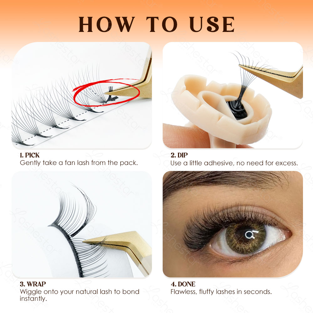 lash extension fans promade