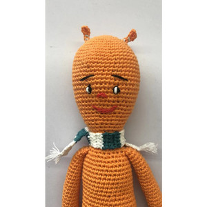 Poupée au crochet <span class=keywords><strong>Sonic</strong></span> Youth Dirty Album orange de 35 cm, design personnalisé - Product Image 2
