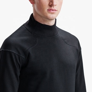 Último diseño Casual <span class=keywords><strong>de</strong></span> Otoño <span class=keywords><strong>de</strong></span> 100% algodón <span class=keywords><strong>de</strong></span> manga larga <span class=keywords><strong>de</strong></span> los hombres <span class=keywords><strong>de</strong></span> cuello <span class=keywords><strong>de</strong></span> tortuga camiseta - Product Image 3